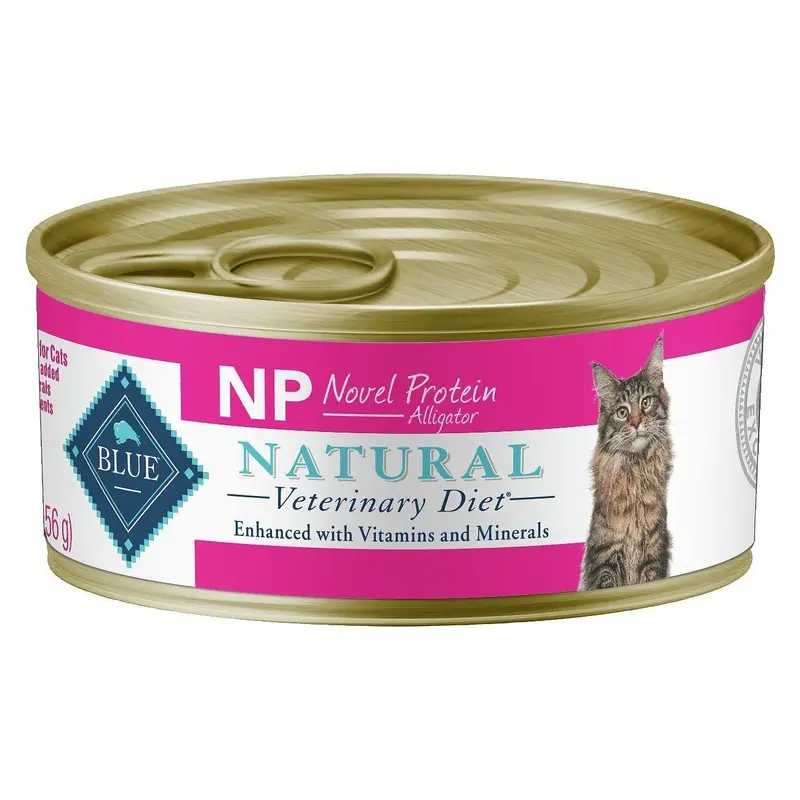 BLUE Natural Veterinary Diet NP Alligator for Cat - Canned