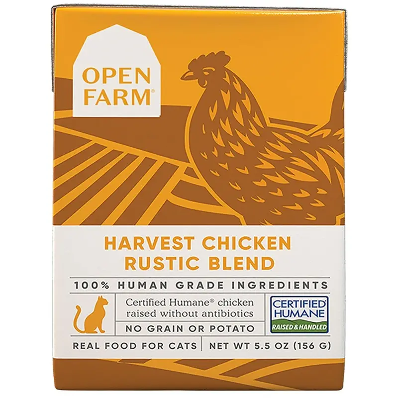 Open Farm Harvest Chicken Rustic Blend Wet Cat Food