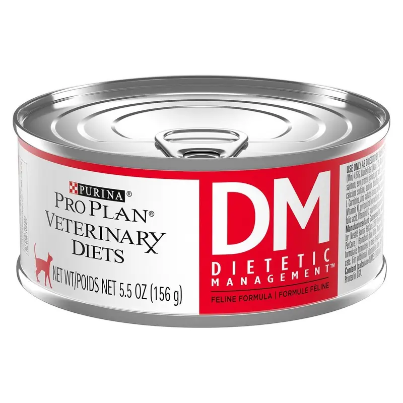 Purina Pro Plan Veterinary Diets DM Dietetic Management Formula Canned Cat Food