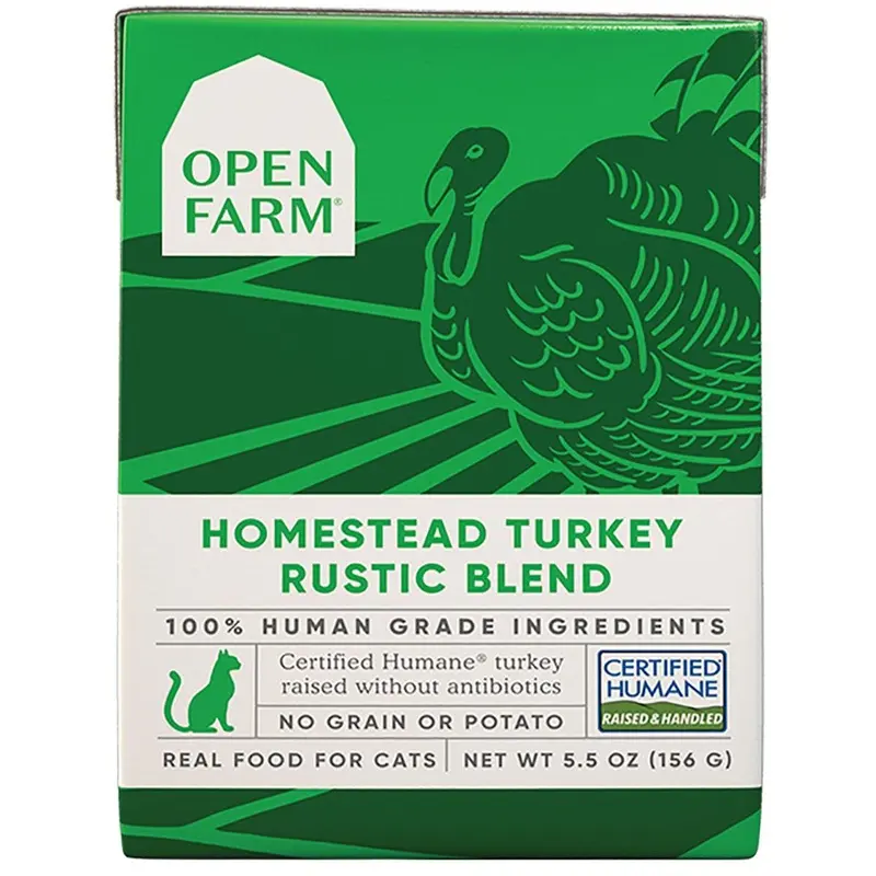 Open Farm Homestead Turkey Rustic Blend Wet Cat Food