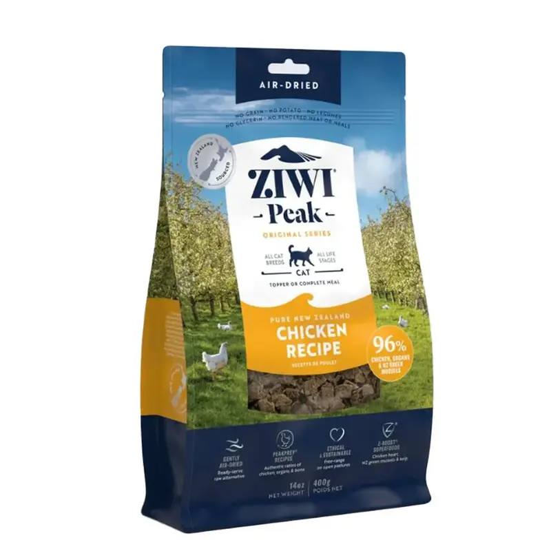 Ziwi Peak Chicken Air-Dried Cat Food 14 oz. Bag - Out of Stock!