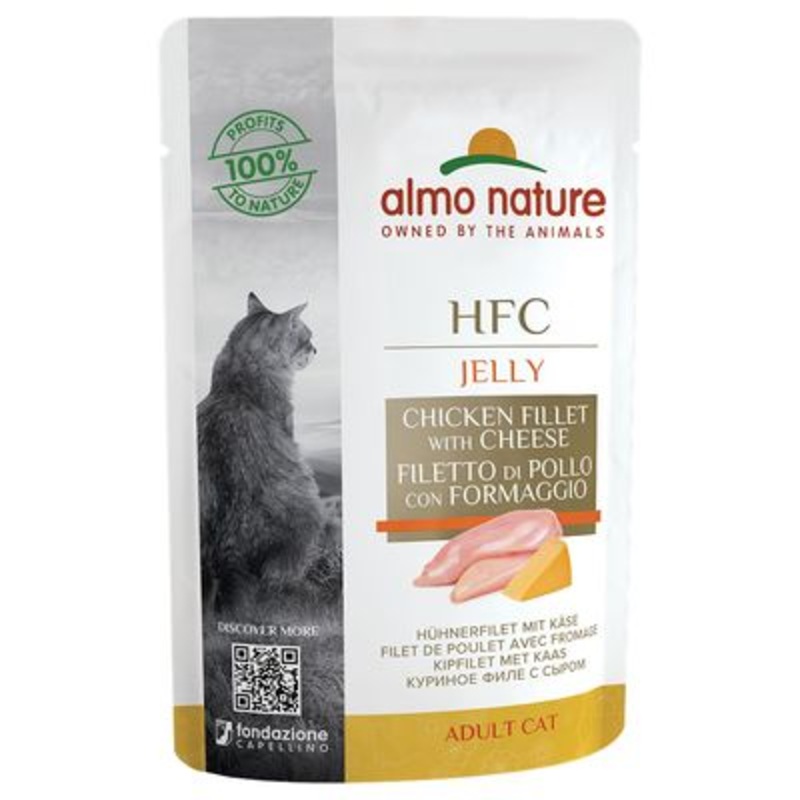 Almo Nature HFC Jelly Pouch Saver Pack 24 x 55g