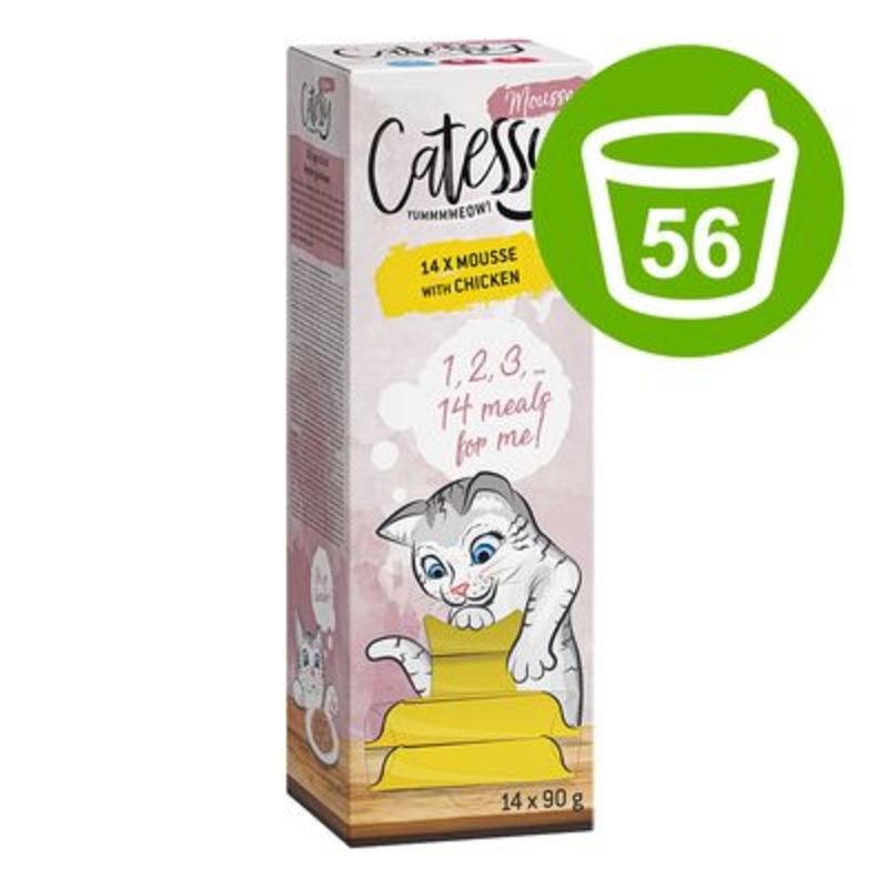 Catessy Mousse Saver Pack 56 x 90g